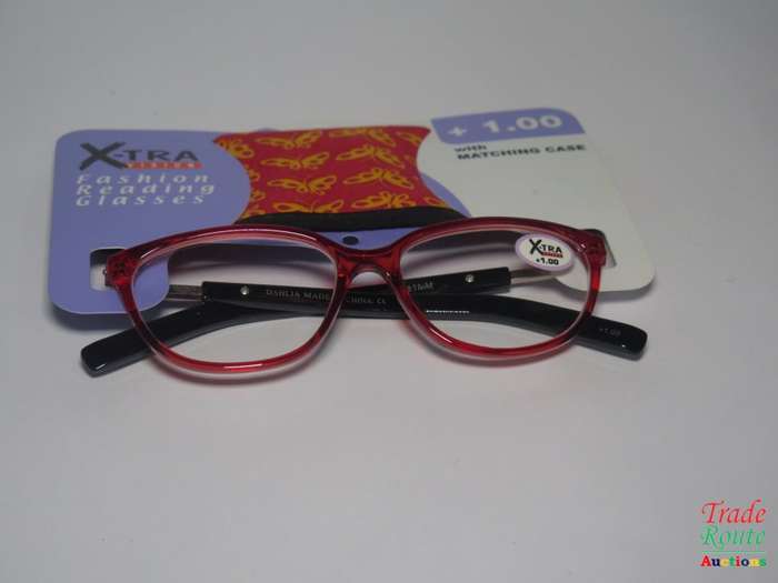 X-TRA VISION Fashion Reading Glasses - with matching case [ +1.00 ]