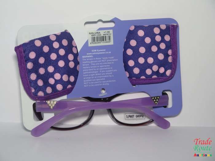 X-TRA VISION Fashion Reading Glasses - with matching case  [ +1.00 ]