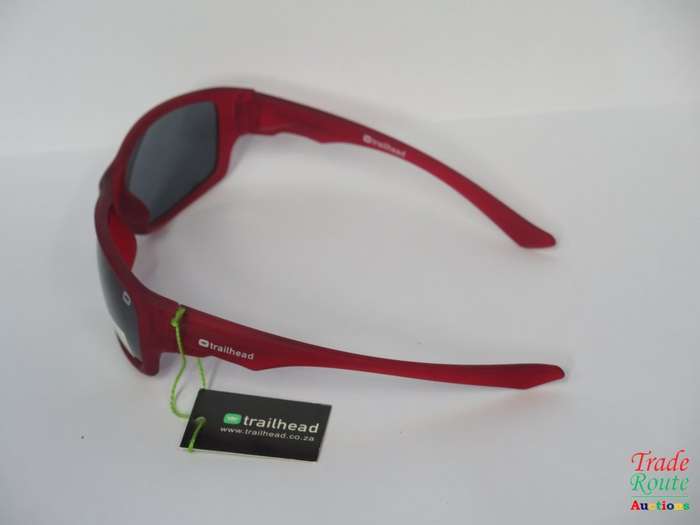 Trailhead MATTERHORN RED Polarised Sunglasses - POUCH