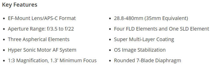 Sigma 18-300mm F3.5-6.3 Contemporary DC Macro OS HSM Lens for NIKON