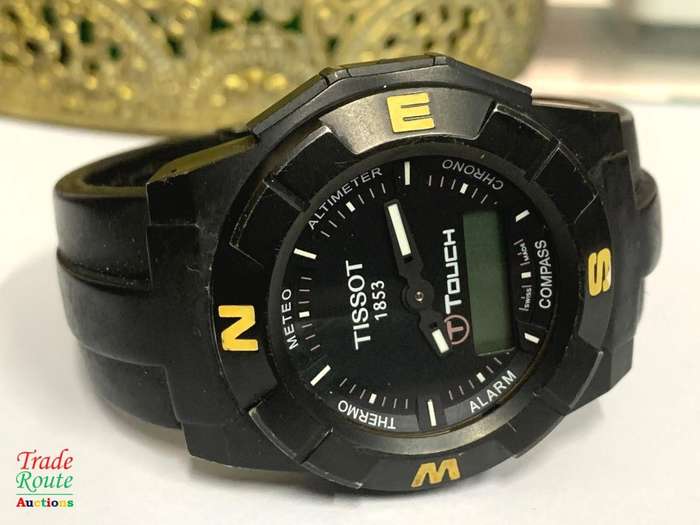 Tissot Racing T-Touch Titanium Men`s Sports Watch