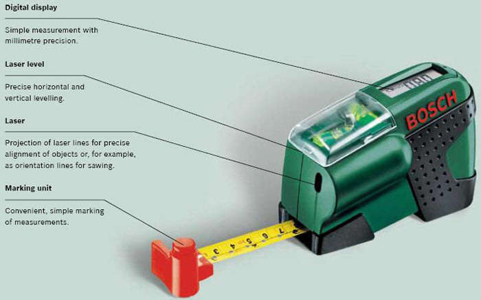 Bosch PMB 300 L Laser Tape Measure