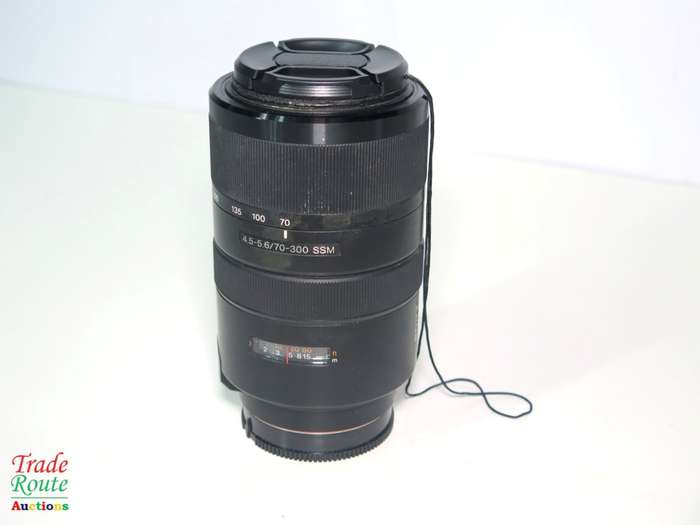 Sony SAL70300G 70-300mm f/4.5-5.6 SSM ED G-Series Compact Super Telephoto Zoom Lens