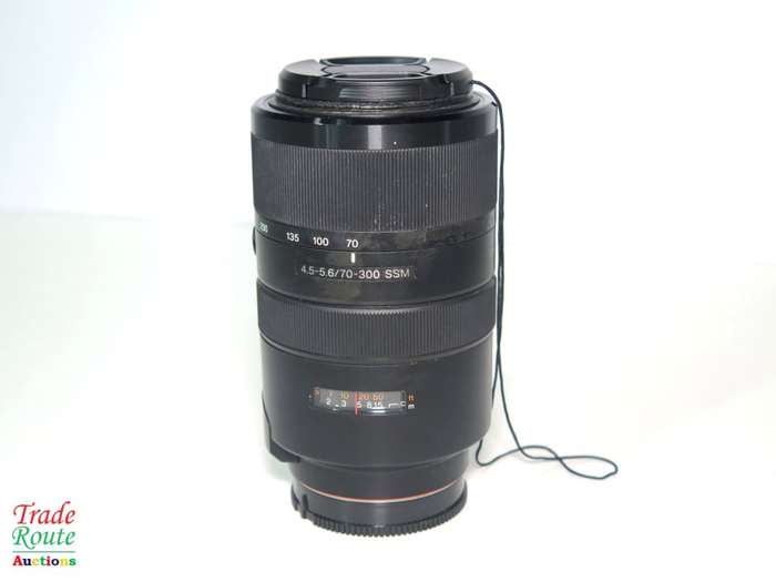 Sony SAL70300G 70-300mm f/4.5-5.6 SSM ED G-Series Compact Super Telephoto Zoom Lens