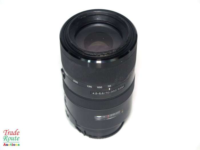 Sony SAL70300G 70-300mm f/4.5-5.6 SSM ED G-Series Compact Super Telephoto Zoom Lens