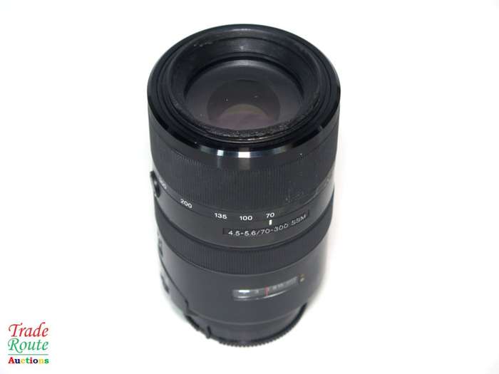 Sony SAL70300G 70-300mm f/4.5-5.6 SSM ED G-Series Compact Super Telephoto Zoom Lens