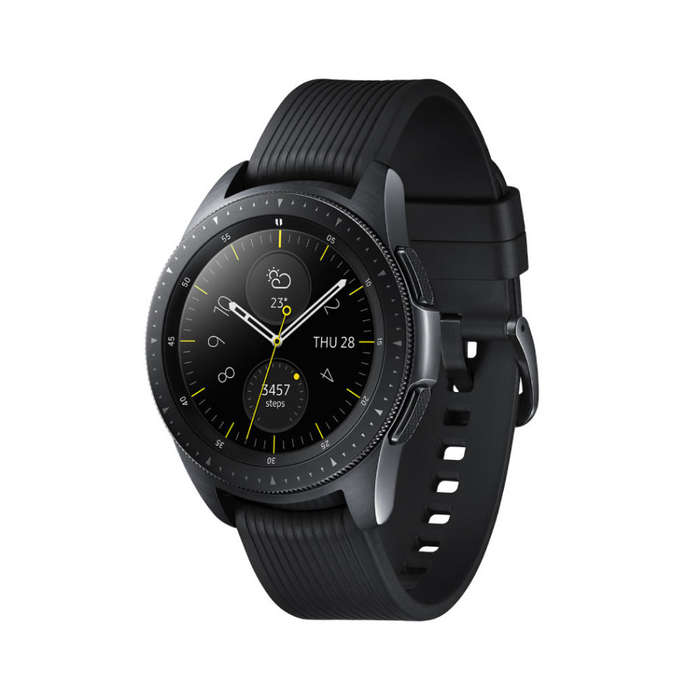Samsung Galaxy Watch (42mm) Smartwatch (Bluetooth) Android/iOS Compatible -SM-R810