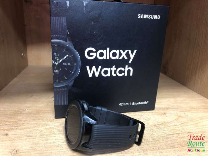 Samsung Galaxy Watch (42mm) Smartwatch (Bluetooth) Android/iOS Compatible -SM-R810