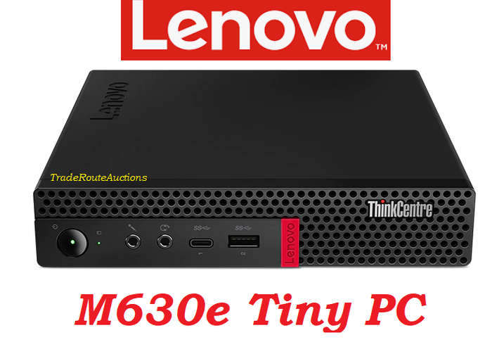 Lenovo ThinkCentre M630e Tiny Desktop PC | Core i3-8145U 8th Gen 8GB RAM 256GB SSD Solid State Drive