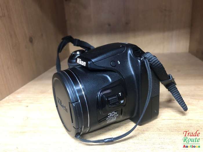 Nikon COOLPIX L820 16 MP CMOS Digital Camera with 30x Zoom Lens and Full HD 1080p Video (Black) 30X