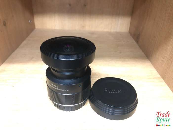Sunex 5.6mm f/5.6 SuperFisheye Fixed Focus Lens for Canon SLR Cameras