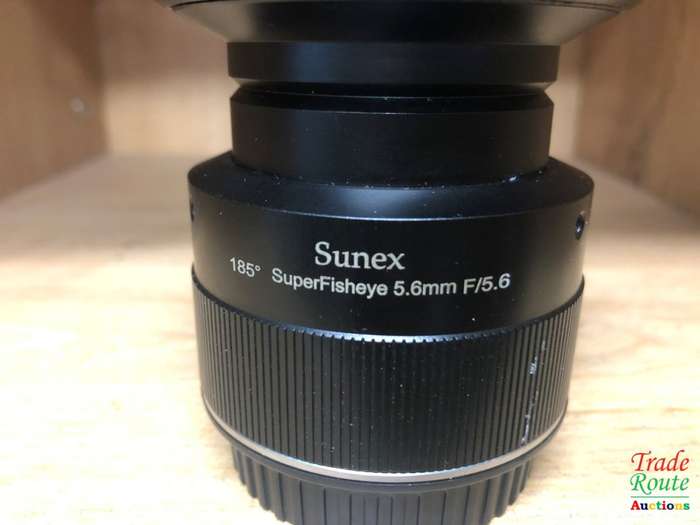 Sunex 5.6mm f/5.6 SuperFisheye Fixed Focus Lens for Canon SLR Cameras