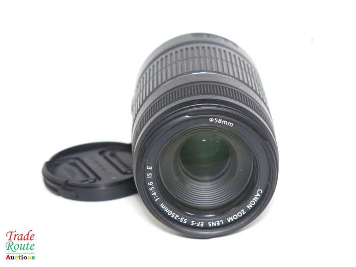 Canon EF-S 55-250m IS (Image Stabilizer) Mark ii Lens for Canon DSLR Cameras
