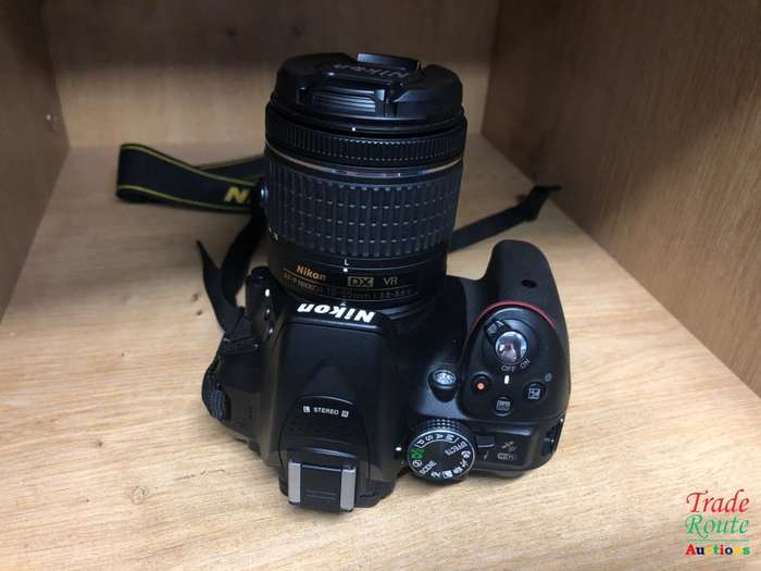 NIKON D5300 DSLR CAMERA BODY [ WiFi & GPS] - [ 24.2 MP ] - [ DX ] WITH 18-55 VR  Lens Kit