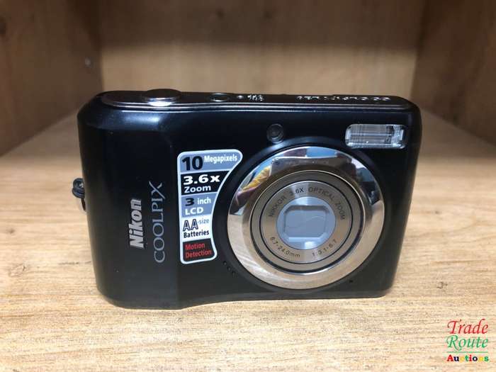 Nikon Coolpix L20 10MP Digital Camera with 3.6 Optical Zoom and 3 inch LCD