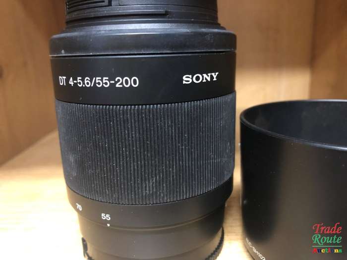 Sony 55-200mm f/4-5.6 Compact Super Telephoto Zoom Lens - For Sony DSLR Cameras