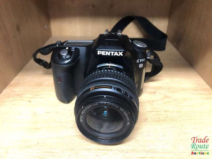 Pentax K110D 6.1MP Digital SLR Camera With 18-55mm f/3.5-5.6 Lens