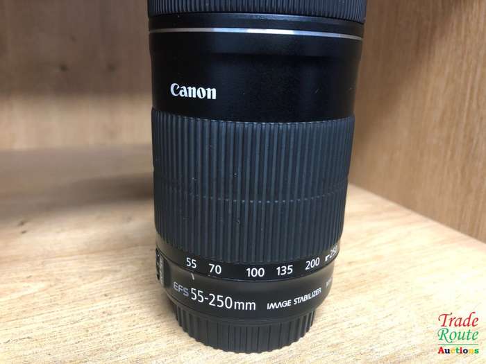 Canon EF-S 55-250m IS (Image Stabilizer) STM  Lens for Canon DSLR Cameras