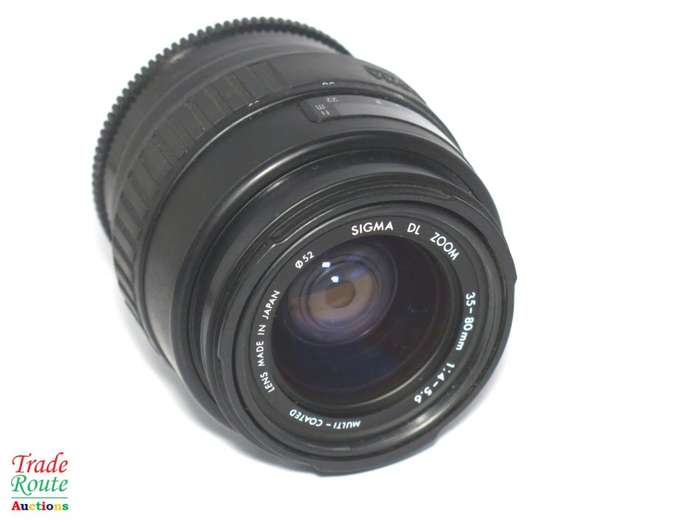 SIGMA 35-80mm DL ZOOM Lens F4-5.6 for Minolta / Sony Digital SLR Cameras A-MOUNT