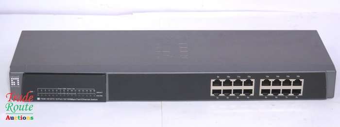 LEVEL ONE FSW-1610TX 16 PORT 10/100MBPS FAST ETHERNET SWITCH