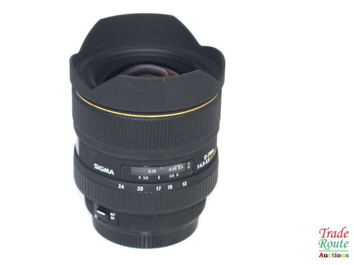 for Spares/repair - Sigma 12-24mm F4.5-5.6 DG HSM WIDE ANGLE Lens (For CANON) DLSR Cameras