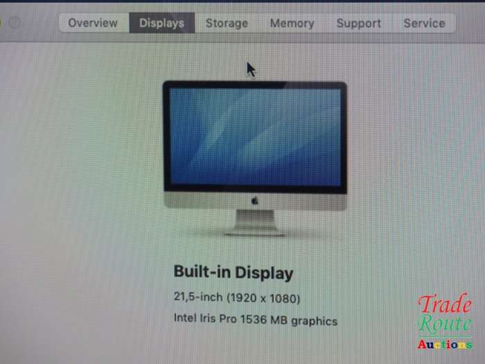 iMAC Stylish | 21.5 INCH | Core i5 2.7GHz | 8GB RAM | 1TB HDD  * ULTRASLIM * Intel Iris Pro Graphics