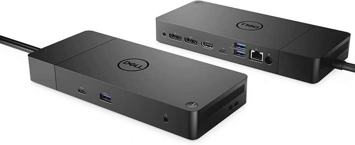 Dell WD19s Docking Station USB-C Type-C Dock K20A - Includes 130W Dell Power Adapter