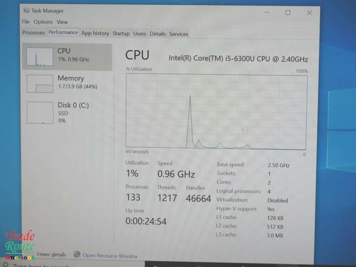 LENOVO THINKPAD T460s Laptop | CORE i5 6300U 6th Gen 2.40GHz | 4GB RAM | 256GB SSD | LAPTOP