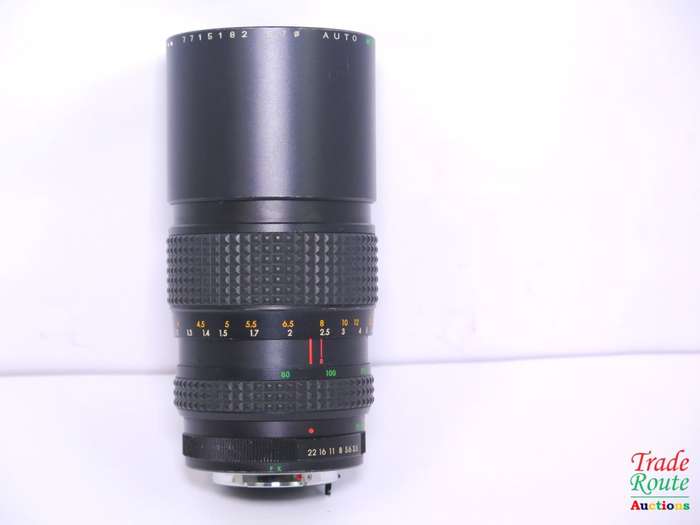 Auto Makinon 80-200mm f/3.5 manual focus zoom macro lens - Vintage Collectors item