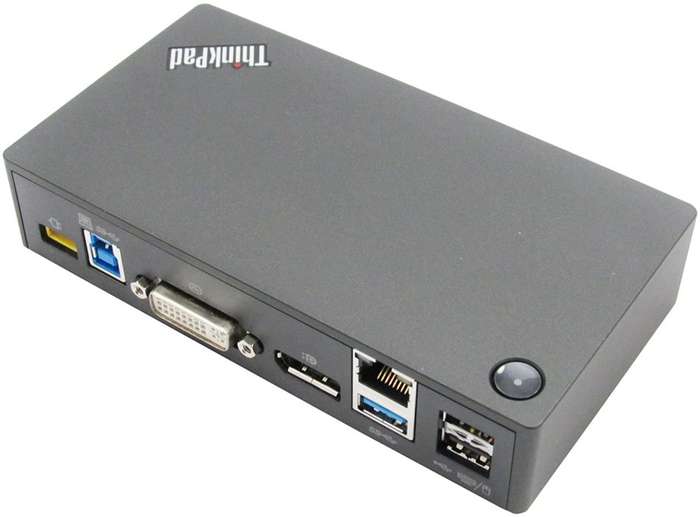 Lenovo 40A7 DK1522 ThinkPad USB 3.0 Pro Dock USED for T550, T540s, T450, T440p, T440s, T440, etc