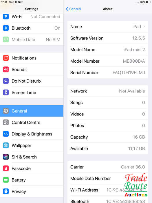 Apple ME800B/A - iPad mini 2 with Retina display Wi-Fi + Cellular 16GB - Space Grey