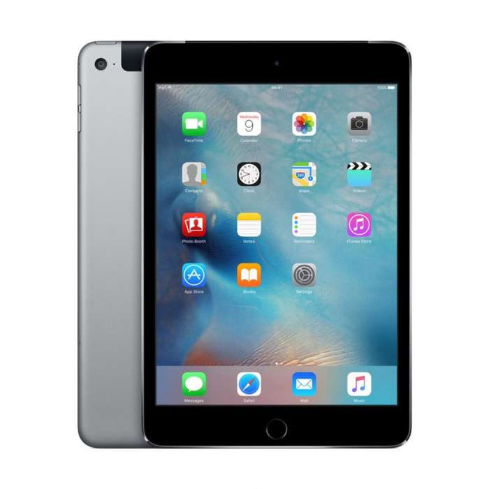 Apple MK762HC/A IPad Mini 4 WiFi & Cellular 128GB Space Grey 7.9inch