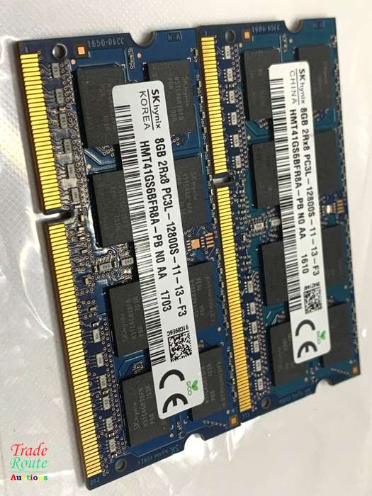 SK HYNIX 1x 8GB DDR3 RAM PC3L-12800S 1600Mhz LAPTOP RAM - HMT41GS6BFR8A