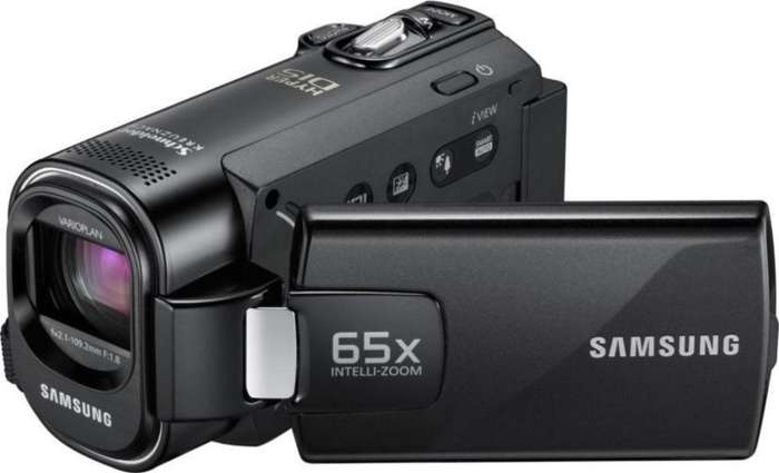 Samsung  SMX-F40BP Ultra Zoom Camcorder (Black)