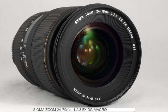 for Spares or Repair - Sigma Zoom 24-70mm 1: 2.8 EX DG MACRO Lens (NIKON MOUNT)