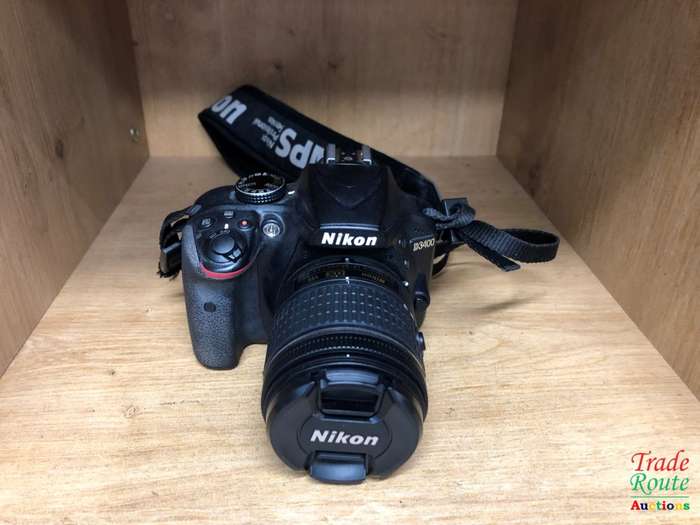 Nikon D3400 24.2 MP CMOS Digital SLR Camera body + Nikon AF-P 18-55 VR Lens Kit