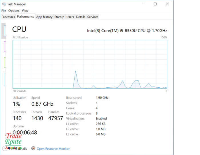 Dell Latitude 5490 Full HD 14" LAPTOP | Intel Core i5 8350U 8th Gen 1.9GHz | 8GB RAM | 256GB HDD