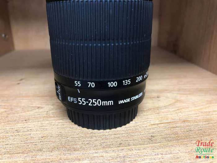 Canon EF-S 55-250m IS (Image Stabilizer) STM  Lens for Canon DSLR Cameras