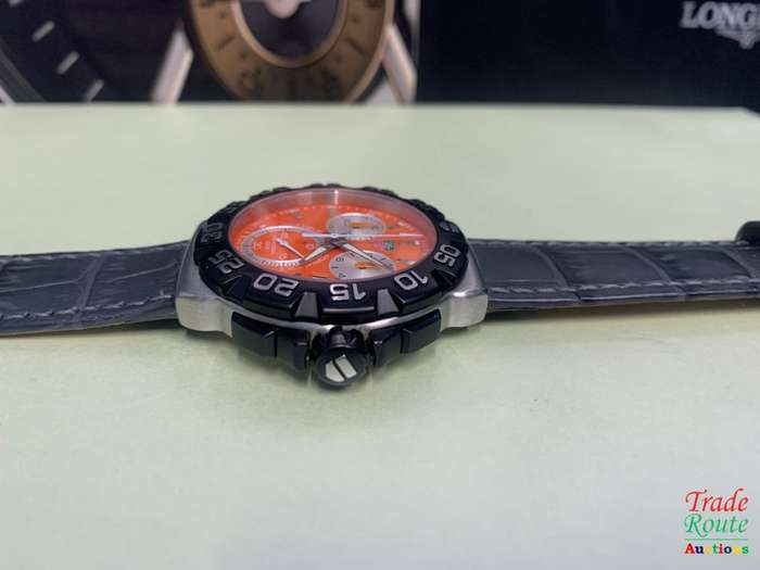 Tag Heuer Professional Orange Dial Formula 1 S/Steel Men's Watch - CAH1113