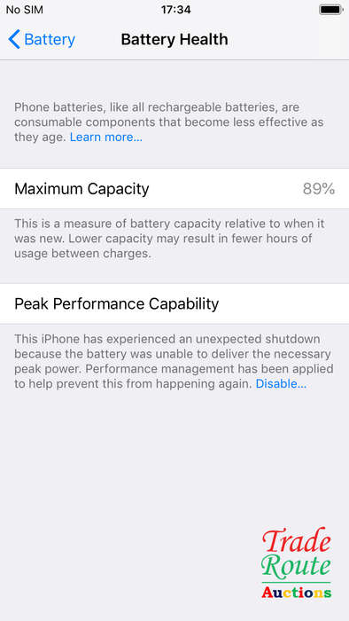 64GB APPLE IPHONE 6  - Cracked Outer Glass - Phone works fine