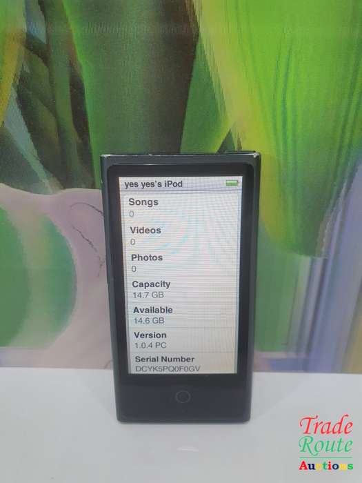 APPLE 16GB IPOD NANO - SPACE GREY (7TH GENERATION) | A1446