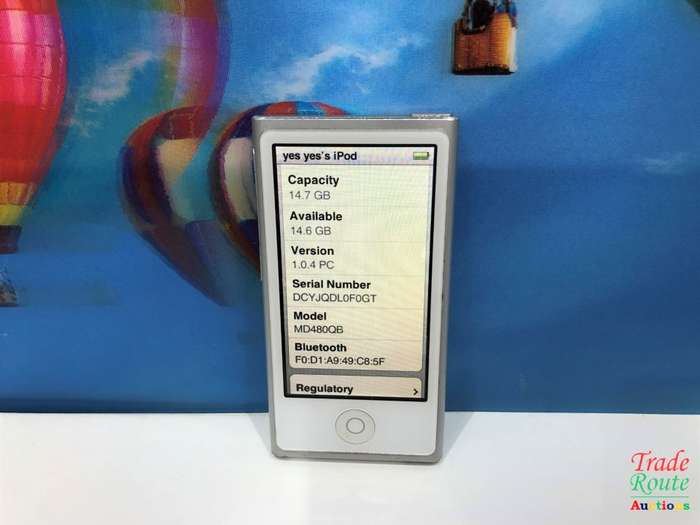 APPLE 16GB IPOD NANO - MD480QB (7TH GENERATION) | A1446