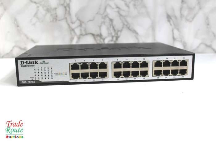 D-Link GigaExpress DGS-1024D 24 Port 10/100/1000 Gigabit Un-Managed Layer2 Switch
