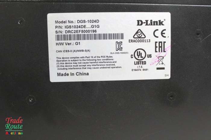 D-Link GigaExpress DGS-1024D 24 Port 10/100/1000 Gigabit Un-Managed Layer2 Switch