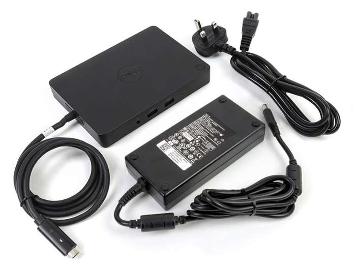 Docking Station plus 90W POWER ADAPTER - DELL WD15 4K Business Docking Station K17A USB-C K17A001