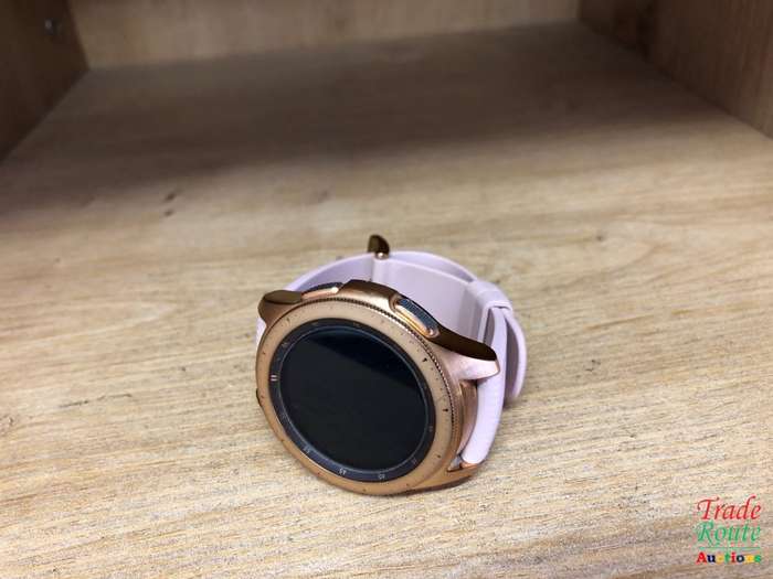 Samsung Galaxy Watch (42mm) Smartwatch (Bluetooth) Android/iOS Compatible -SM-R810 (Rose Gold)