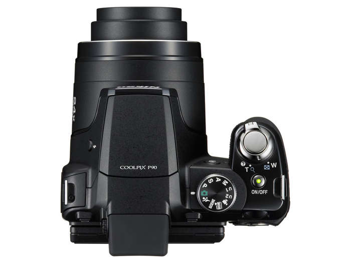 Nikon Coolpix P90 12.1MP Digital Camera with 24x Wide Angle Optical Vibration Reduction (VR) Zoom
