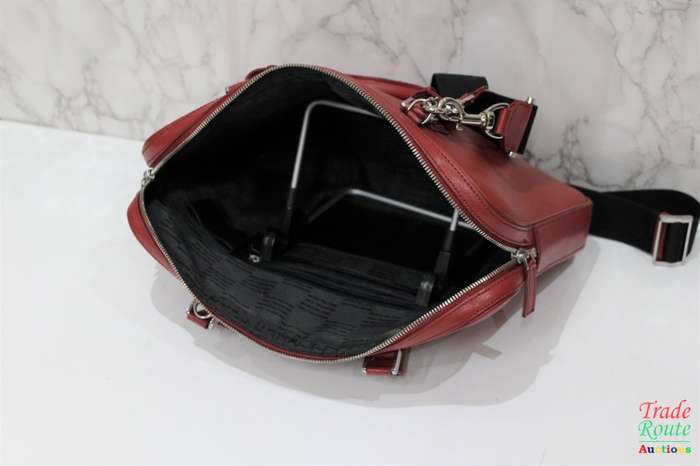 Montblanc Leather Bag Red - Montblanc Sartorial Slim Document Case