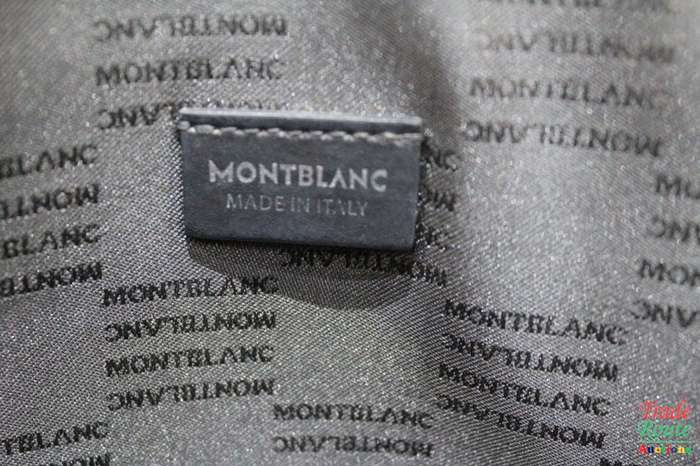 Montblanc Leather Bag Red - Montblanc Sartorial Slim Document Case