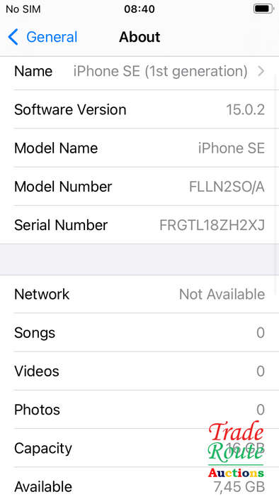 APPLE IPHONE SE | FLLN2SO/A | A1723 | SMART PHONE